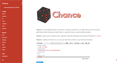 Desktop Screenshot of chancejs.com